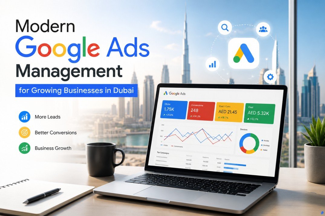 Google Ads expert in Dubai creating revenue focused advertising campaigns for business growth