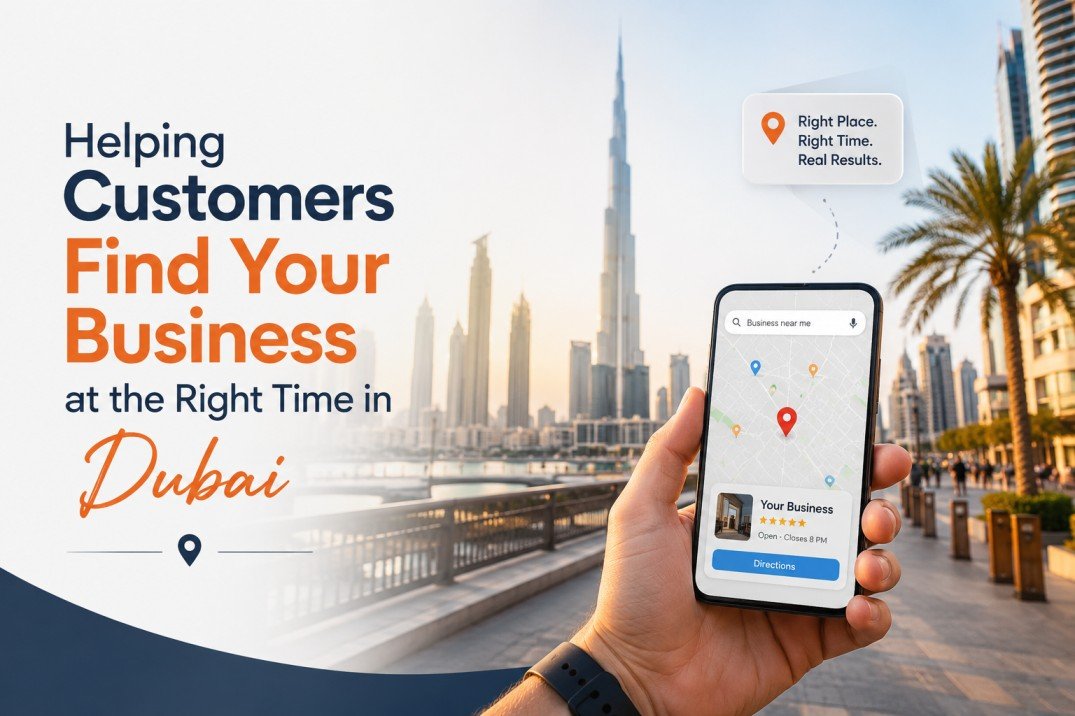 Local SEO agency in Dubai helping businesses improve Google Maps visibility and attract local customers
