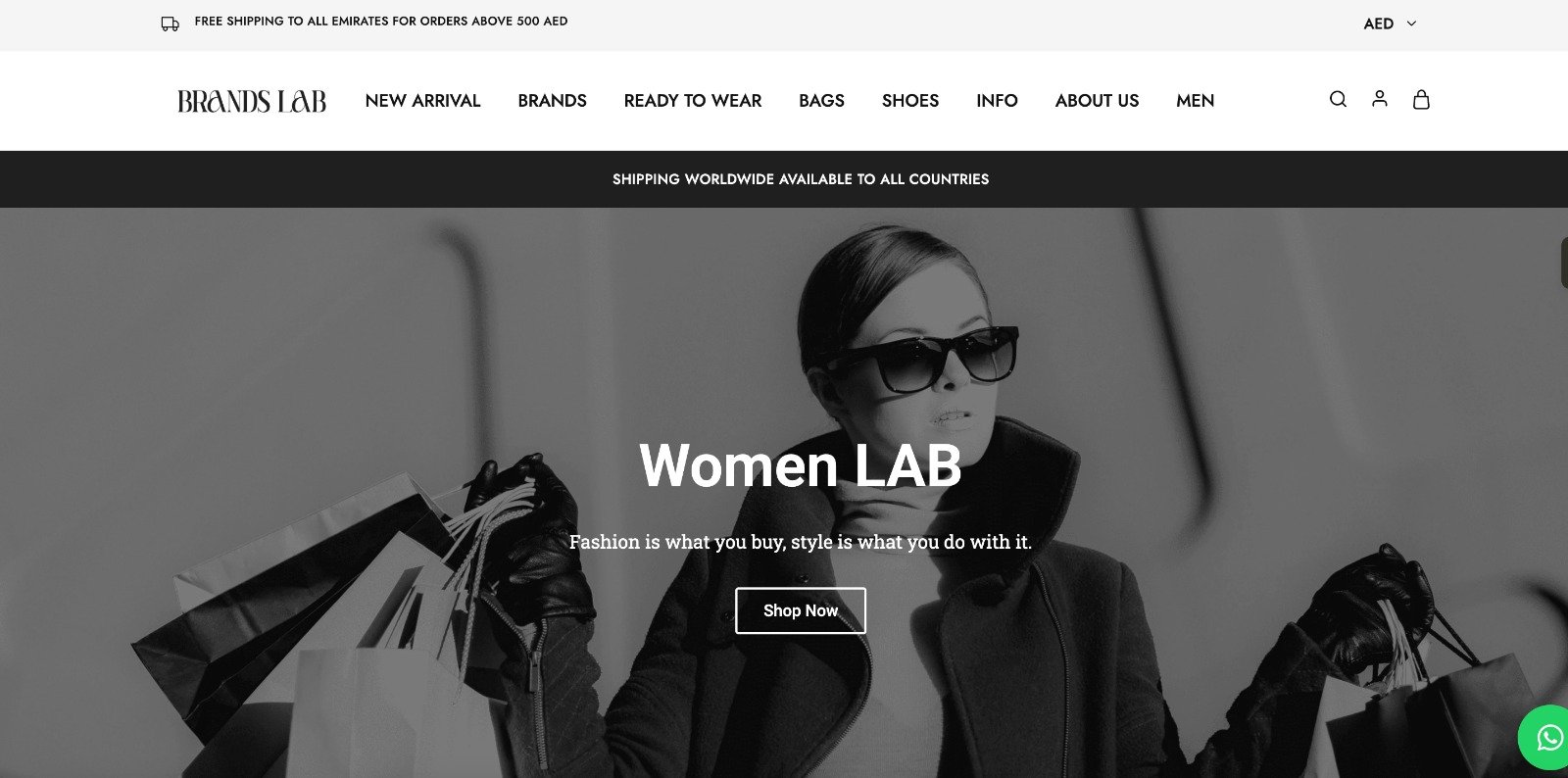Brandsslab website