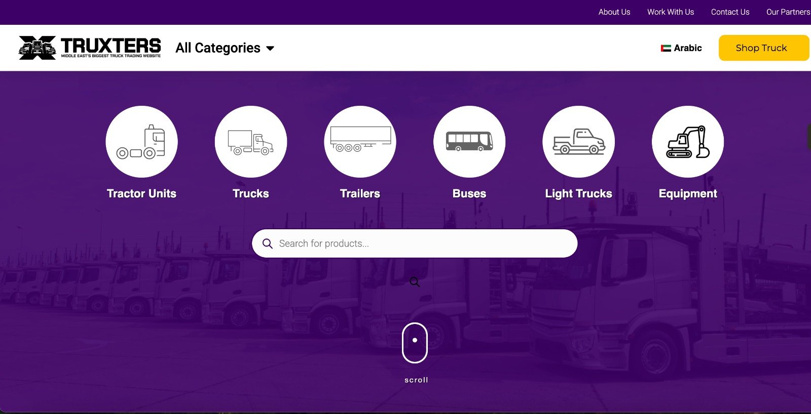 Truxters website